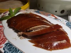 现场片皮鸭-在前门·烤鸭北京菜(五月花广场店)