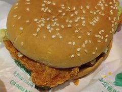 青花椒风味麦辣鸡腿汉堡-麦当劳(新王府井店)