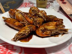 红胡椒罗氏虾-聚味斋香辣蟹(生态城万达店)