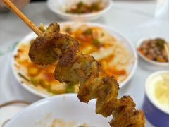 烤面筋-明记汤揪片子炒面(红山市场特色美食街店)