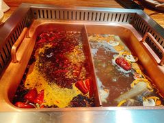 麻辣·养生鸳鸯锅-老牌坊云南鱼豆花火锅(爱建店)