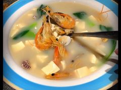 三鲜豆腐汤-渔民船说·北塘海鲜·天津菜·海肠捞饭(北塘古镇店)