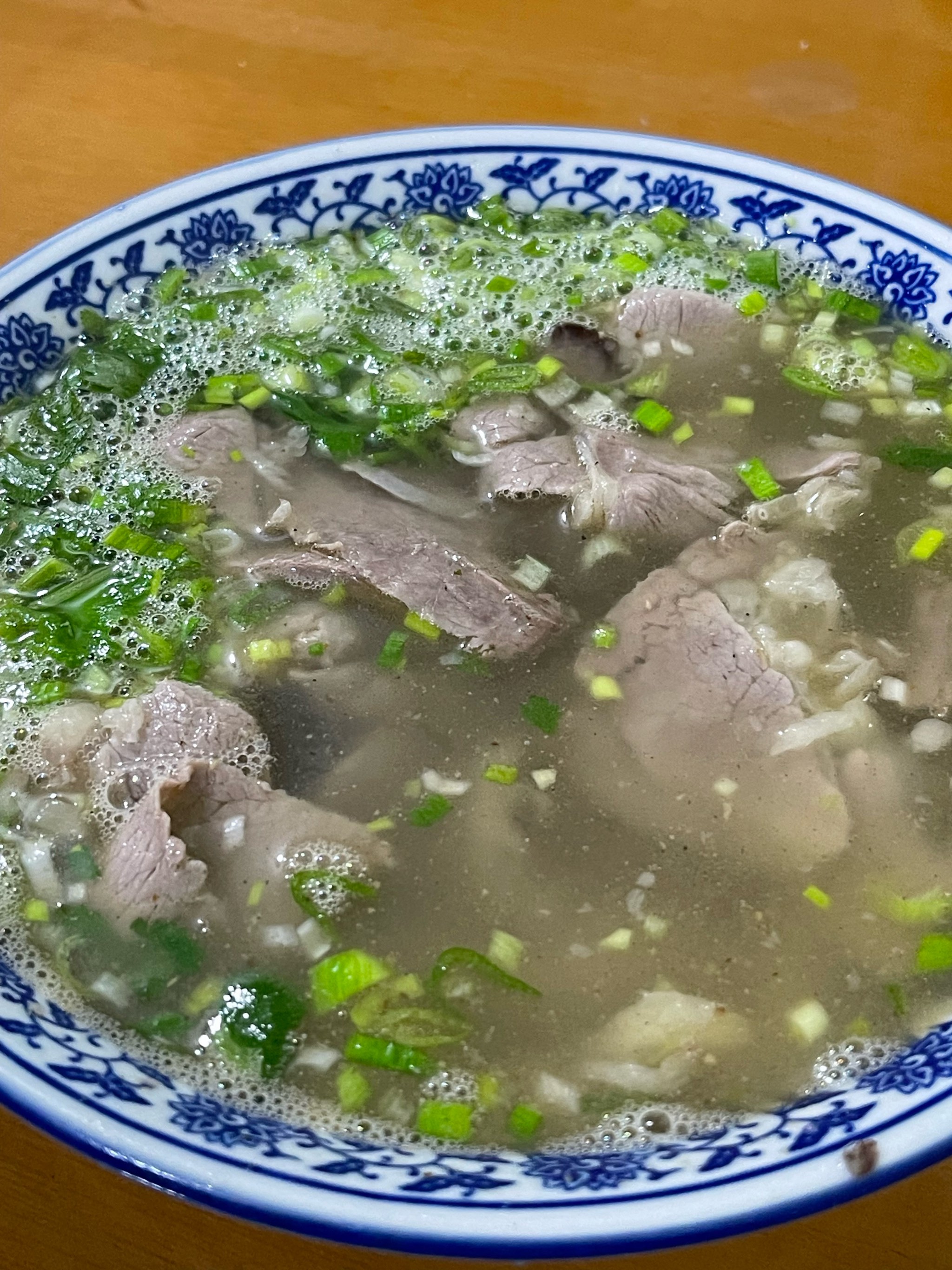 清汤牛肉片