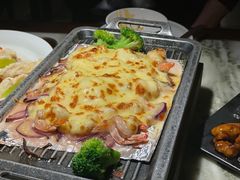 芝士焗虾-绿茶餐厅(昆明世纪金源店)