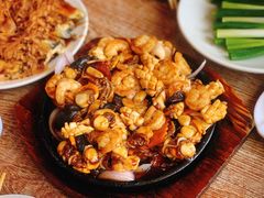 铁板三鲜-渔家颂歌渔家味道(青石路店)