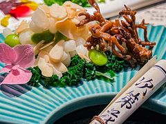 舞龙菇炒雪牙米-次第花开素食雅宴