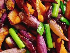 酱爆茄子-小健农家乐饭店