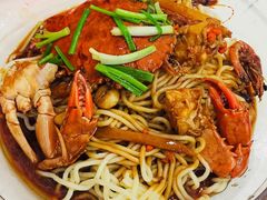 膏蟹汤面-十面欢腾·海鲜面·台式Bistro(长乐路店)