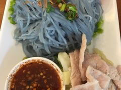 -蝶豆花蓝面条