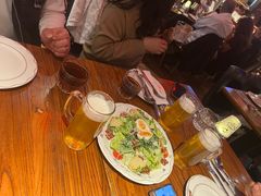 温泉蛋凯撒沙拉-1886德国汽车餐厅(外滩中央店)