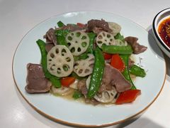 荷兰豆小炒牛舌-院8里·少城记忆老川菜(宽窄巷子店)