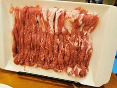 手切鲜羊肉后腿肉-清真·鸦儿李记·涮肉(和平里店)