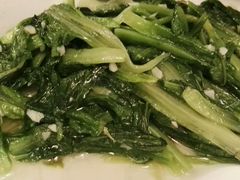 蒜茸炒油麦菜-粤湘情(珠海海泉湾店)