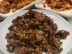 姜葱鲜羊肝-撒拉花儿·新疆菜·清真(太阳宫店)