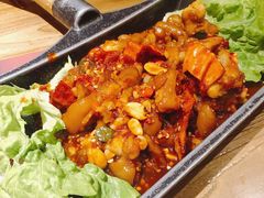 火辣猪肘铲-冰川冷面·延边菜·炭烤串(观前店)