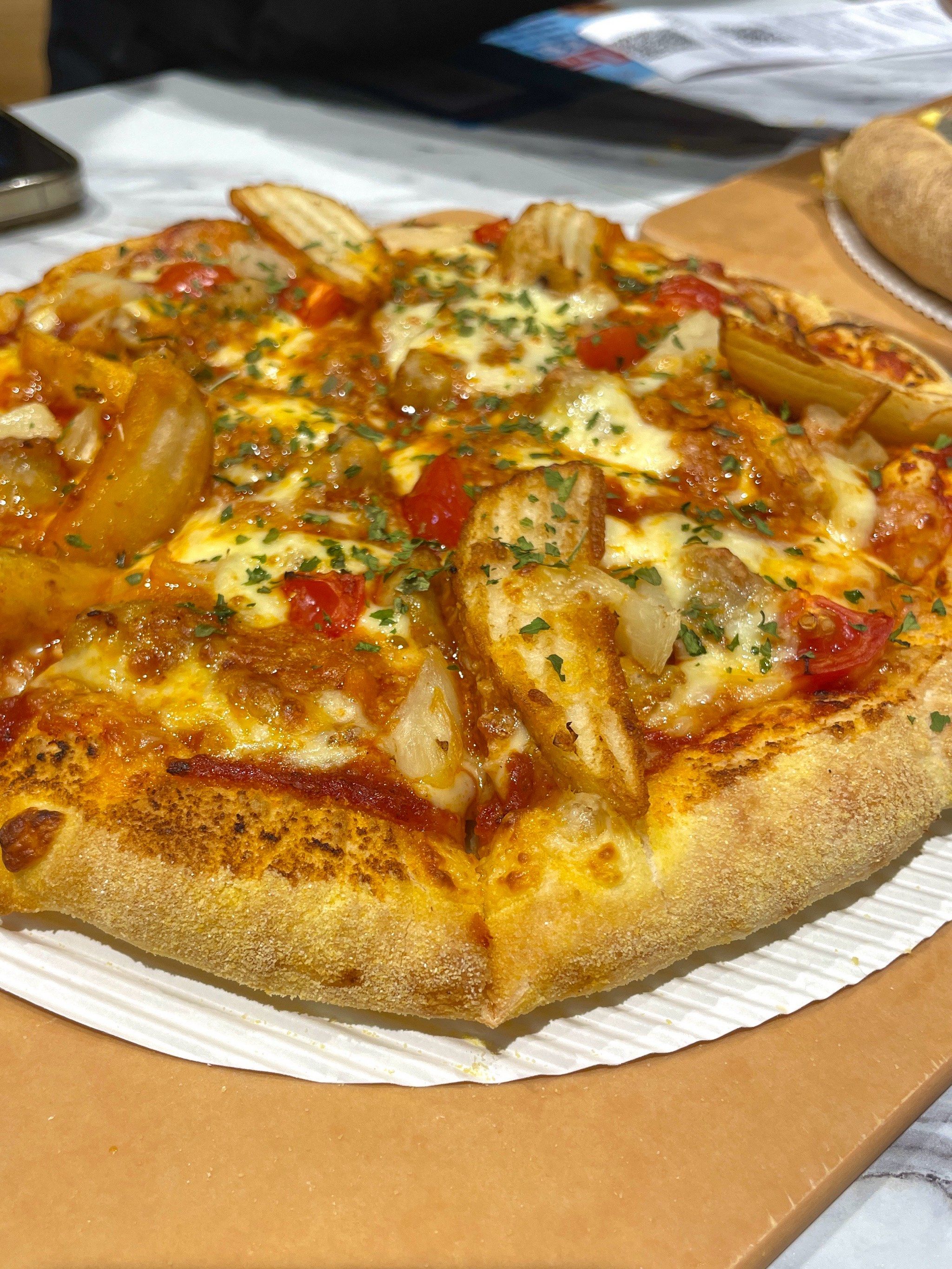 达美乐披萨也太好吃了