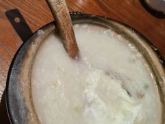 窝蛋牛肉粥-南拳十三姨·潮汕砂锅粥(世纪金源店)