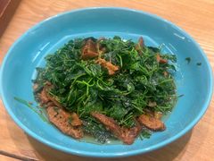 金花菜蚌肉-金典银峰老鹅馆·昆山菜(亭林公园店)