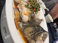 青花椒蒸龙胆鱼-闽和南(深圳万象城店)