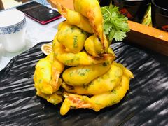 葱香炸虾仁-煎饼卷大葱·非遗传承·潍坊菜(十笏园店)