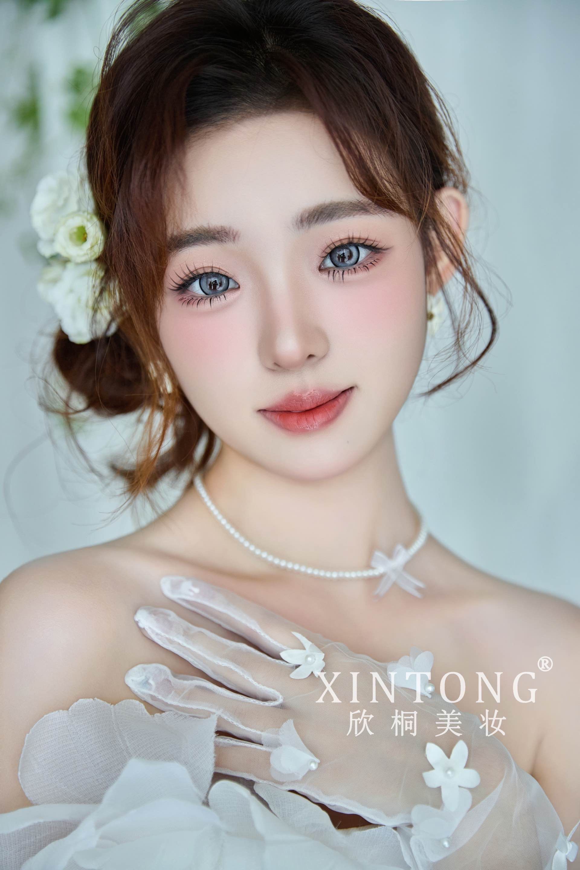 妆出自然的仙气感01干净清透的白开水妆容