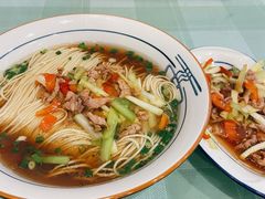 韭黄炒肉-刘氏三和面馆