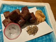铁板煎雪花牛肉粒-鱼跃食堂·精致寿司(东林美域店)