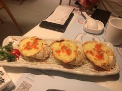 蛋黄酱焗蟹宝-花漫里日式餐厅(城东中骏店)