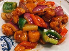 菠萝咕噜肉-利杨记·本味轩粥坊·烧烤(宝体店)