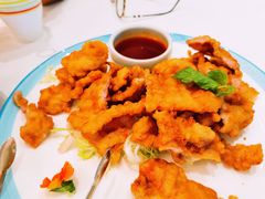 青岛老炸肉-开海·红岛海鲜虾水饺(石老人店)