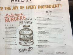 菜单-HELLO 27 意面·沙拉·帕尼尼