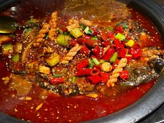 -探鱼·鲜青椒爽麻烤鱼(天河优托邦店)