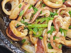 酱爆鱿鱼-巫记鸡饭店