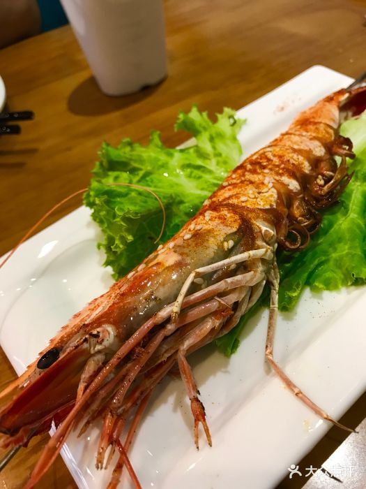 烤大虎虾
