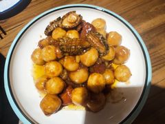 -东来菜馆•手抓海鲜家常菜•海鲜锅贴(鸽子窝店)