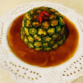 夏天食谱之颜值高味道好的蚝油秋葵土豆泥