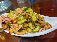 -东来菜馆•手抓海鲜家常菜•海鲜锅贴(鸽子窝店)
