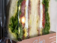 自制三明治（蔬菜火腿）-惠诚滋知(盐务街店)