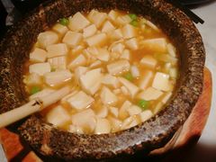 蟹粉豆腐-绿茶餐厅(财富购物中心店)