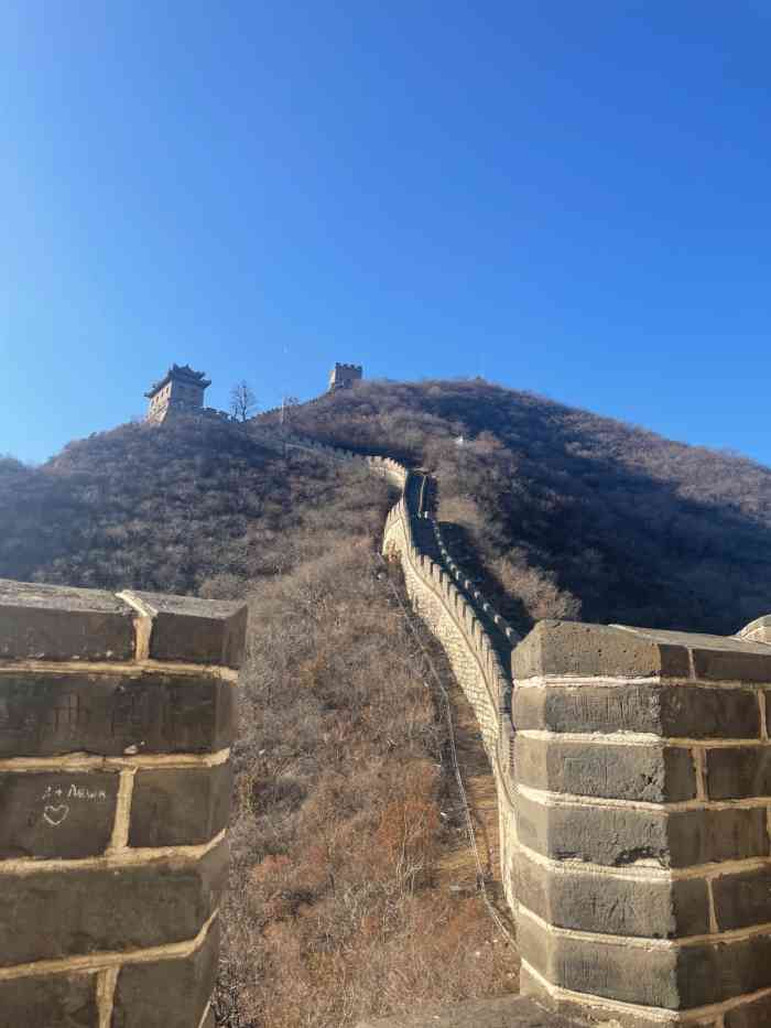居庸关长城-"我对长城的伟岸和历史保持着敬畏和敬仰,选.