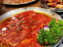 -明洞阿姨·韩式酱蟹烤肉·创意料理(三元桥店)