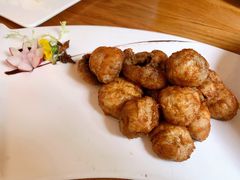 鹅肝酱焗蘑菇-渝半城经典川粤菜(重庆天地店)