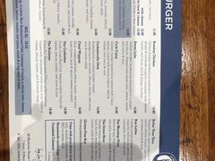 菜单-Fergburger(皇后镇店)