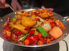 干锅土豆片-潇湘阁(汉光百货店)