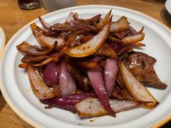 洋葱爆肝尖-一轩饺子馆(丽都店)