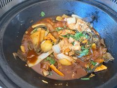 -北京龙庆四季香农家饭庄·灶台鱼·碳烤虹鳟鱼(龙庆峡店)