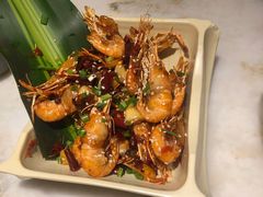 胡味油爆虾-绿茶餐厅(城西银泰城店)