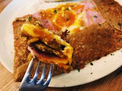 巴黎火腿鸡蛋芝士蘑菇可丽饼-RAC BAR(安福路店)