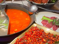 -热火朝天鲜切牛肉火锅(南强街巷店)