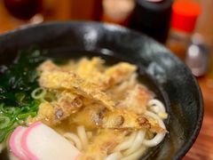 天妇罗乌冬面-逢阪にこにこ庵